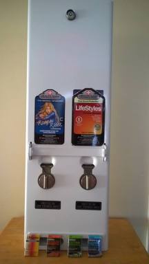 Condom Dispenser from Steve's Vending